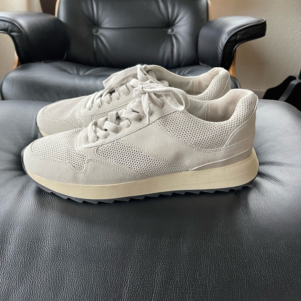Vince Grey/Beige Sneakers